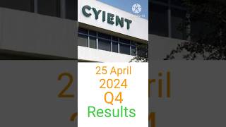 Cyient Share Latest News  Cyient Share Q4 Results stockmarket sharemarket trading viral [upl. by Elbertina]