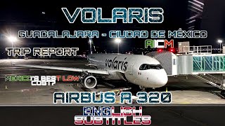 TRIP REPORT Volaris A320 Mexico’s best or worst low cost Guadalajara  Mexico City [upl. by Bascio]