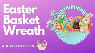 Easter Wreaths DIY Easter Wreaths DIY Easter WreathWreath Making Ideas Easter Wreath Dollar Tree [upl. by Akierdna]