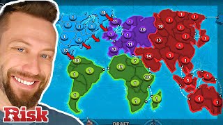 Four Top Grandmasters Play Classic Risk for Fixed Friday [upl. by Aerdied]