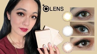 OLENS HONEYRING COLLECTION  GRAY CHOCO BROWN OLENS 허니링 CLOSE UP amp REVIEW [upl. by Assiral968]