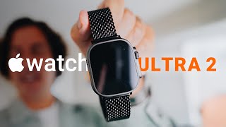 Apple Watch Ultra 2 in Black Lets unbox it [upl. by Laurita639]