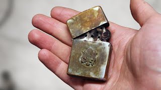 Zippo lighter restoration  US Army lighter brought back to life [upl. by Philippine122]