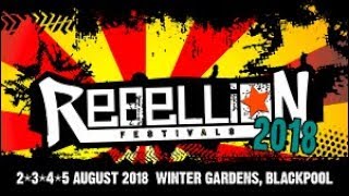 Rebellion Festival Promo 2018 [upl. by Vita]