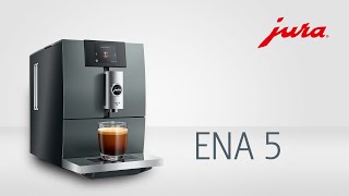 JURA ENA 5  Kaffeevollautomat  fully automatic coffee machine [upl. by Weig]