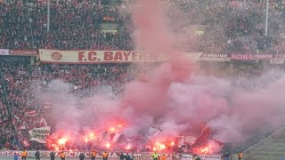 PyroAktion der BayernUltras in Berlin [upl. by Annaeel]