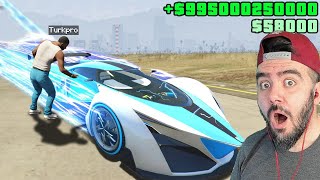 BU ARABAYA BINEN BAYLIYOR AŞIRI HIZLI ŞIMŞEK ARABA  GTA 5 MODS [upl. by Sorensen134]