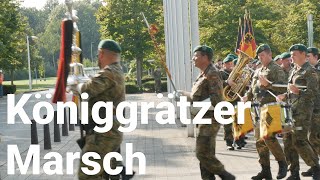 Einmarsch Ehrenformation Streitkräfteamt  Königgrätzer Marsch  Musikkorps der Bundeswehr [upl. by Bolte551]