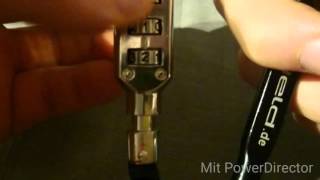 18 Held carabiner Combinationlock decoded [upl. by Wordoow]