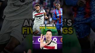 Crystal Palace 00 Man Utd  Match Reaction ⚽️ 🤔 mufc shorts football premierleague [upl. by Solim196]