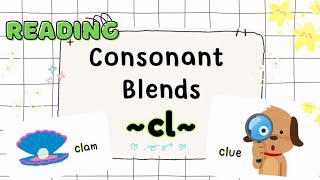 Reading Practice  CL  Consonant Blends  arcbrainsparks consonantblends reading readenglish [upl. by Sly540]