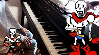 UNDERTALE  BONETROUSLE Piano Cover [upl. by Yalcrab]