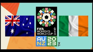 AUSTRALIA D vs IRLANDA D  MONDIALE DONNE 2023  Gruppo B  1° Turno  live livestream [upl. by Annaynek457]