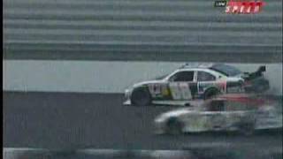 Darrell Waltrip and Dale Earhardt Jr Darlington 2008 [upl. by Ardaed871]