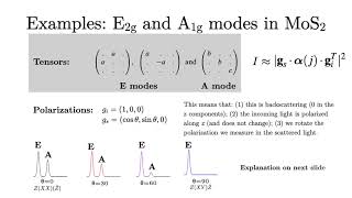 Raman Polarization Tutorial 12 [upl. by Thirion]