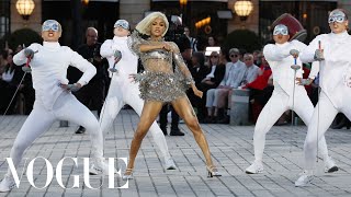 Teyana Taylor Doesnt Miss a Beat at Vogue World Paris  Vogue [upl. by Isahella]