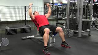 Cable Crossover Incline Chest Fly [upl. by Radbourne]