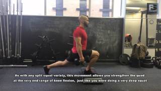 Front Foot Elevated FFE Split Squat [upl. by Lustick]