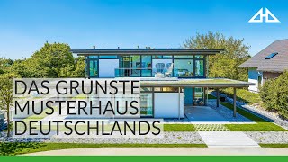 HUF HAUS Mannheim Zukunft ist jetzt  fertighaus fachwerkhaus [upl. by Einaled]