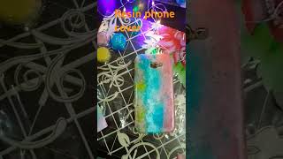 resin phone cover resincrafts diy resin gift [upl. by Ennoryt608]