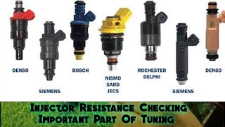 Fuel Injector Resistance Chart For Complete Car Tuning  Session 244 [upl. by Yorel]