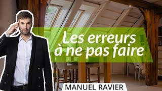 Crédit IMMOBILIER  3 ERREURS à éviter pour votre financement ⛔ [upl. by Ocinom]