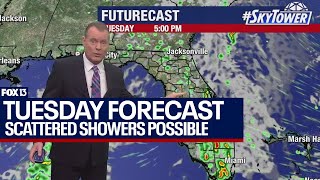 Tampa weather April 30 2024  some showers possible Tuesday [upl. by Clea]