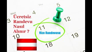 Avusturya Vize Randevusu Nasıl Alınır  Ücretsiz  Online [upl. by Aiyot]