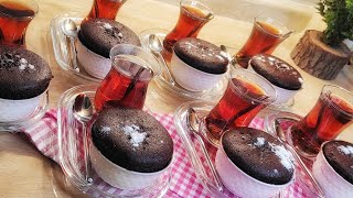 10 DAKİKADA 7 KİŞİLİK TATLI Süper lezzetli sufle 😍 🍫🍫🍫 [upl. by Easton]