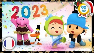 🎊 POCOYO FRANÇAIS  Danse du Réveillon du Nouvel An  90 min   DESSIN ANIMÉ pour enfants [upl. by Notfa]