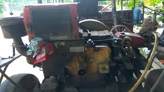 Start Yanmar NS 130C  Yanmar TS 155  Old engine [upl. by Aowda]