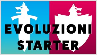 Evoluzioni degli starter Pokemon Spada e Scudo [upl. by Ardnazxela]