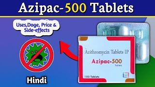 Azipac 500 Tablet  Azithromycin 500mg Tablets Review in Hindi  by Mt discuss [upl. by Ardnazil783]