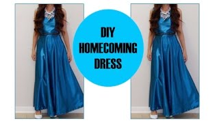 DIY Homecoming Dress [upl. by Ebanreb302]