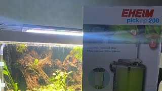 EHEIM pick up 200 aquarium filter UNBOXING  review [upl. by Meadow]