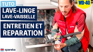 Comment réparer ou nettoyer sa machine à laver et son lavevaisselle avec du WD40 [upl. by Enyleuqcaj478]