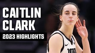 Caitlin Clark 2023 NCAA tournament highlights [upl. by Lain837]