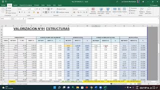 CLASE 04 VALORIZACIÓN Y LIQUIDACIÓN DE OBRAS [upl. by Isidora]