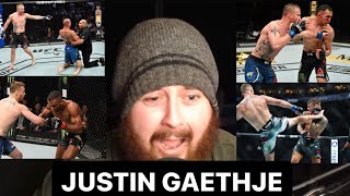 MMA Guru Reacts to Every Justin Gaethje KNOCKOUT [upl. by Kussell]