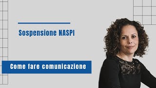 Come SOSPENDERE la NASPI Tutorial INPS [upl. by Niatirb]