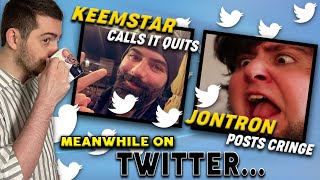 TWITTER DRAMA Keemstar Retiring  JonTron Is AntiVaxx amp BTFOd by Vaush [upl. by Charla]