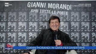 Gianni Morandi quotIn gara a Sanremo per divertirmiquot  La vita in diretta 31012022 [upl. by Asnerek]