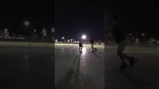 Inline Skating  Backward Crossover Lesson [upl. by Yromem878]