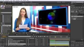 After Effects Tutorial Digital Juice Creating a greenscreen presenter animation in After Effects [upl. by Sucramraj]