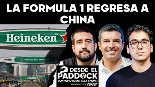 La FORMULA 1 regresa a CHINA  DESDE EL PADDOCK  Capítulo 2 [upl. by Oratnek]