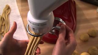 KitchenAid® Pasta Extruder Attachment [upl. by Esorrebma]