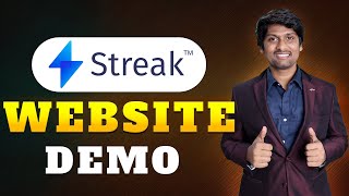 streak website Demo [upl. by Sibley587]