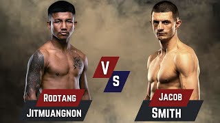 Rodtang vs Jacob Smith Full fight [upl. by Enaxor]