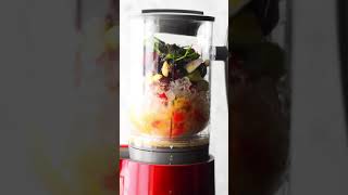 Cherry Gazpacho  Homemade Recipe Gazpacho  Balzano Yoga Blender Recipe  Quick Recipe [upl. by Abdella]