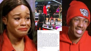 Azealia Banks Cries On Nick Cannon Wild N Out Show Over Remarks [upl. by Imit]